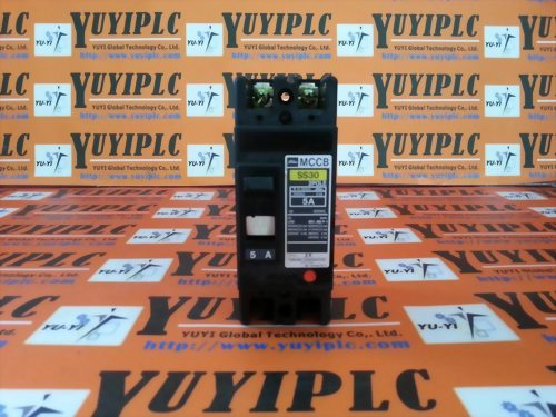 TOSHIBA MCCB SS30 2POLE 5A 41-18454 CIRCUIT BREAKER