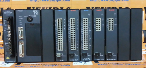 TOSHIBA PROSEC T2 PROGRAMMABLE CTLR MODULE PS261 DI832 RO832 AD814 DA822