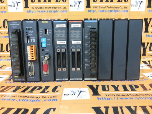 TOSHIBA PROSEC T2 PROGRAMMABLE CTLR MODULE PS261 PU234E SN221