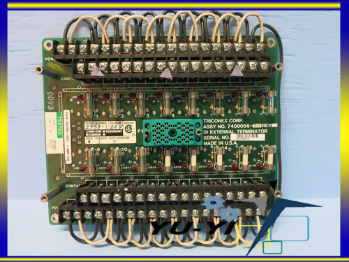 TRICONEX 2553-1 24V DIGITAL INPUT PLC DI EXTERNAL TERMINATOR 7400056-310 25531