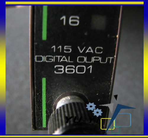 TRICONEX MODEL 3601 MODULE