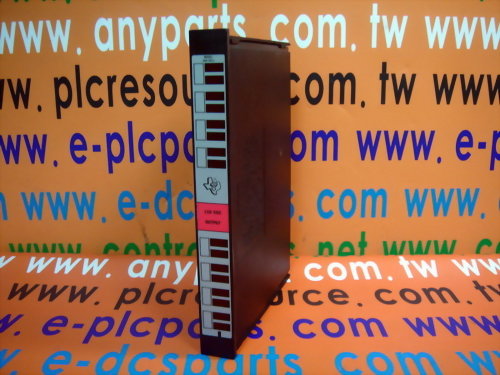 TEXAS INSTRUMENTS / SIEMENS PLC TI 500-5011 OUTPUT RATINGS 85-132 VAC 50/60HZ / 110VAC OUTPUT