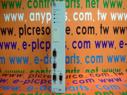 TEXAS INSTRUMENTS SIMATIC TI545 / 545-1104 CPU MODULE 192K W/DP PORT
