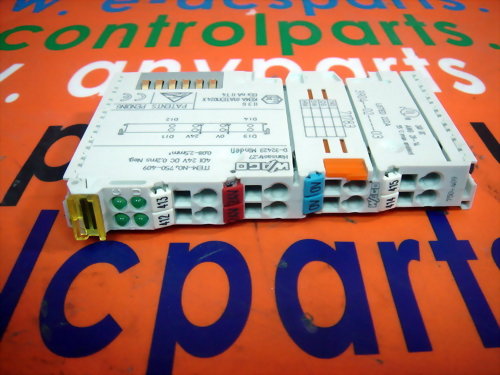 WAGO 4-CHANNEL DIGITAL INPUT MODULE 750-409