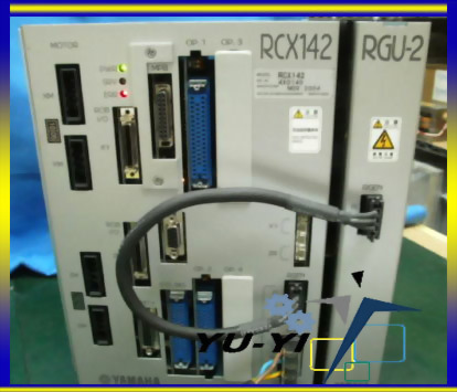 YAMAHA RCX142 4-AXIS ROBOT CONTROLLER,RGU-2 REGENERATIVE UNIT