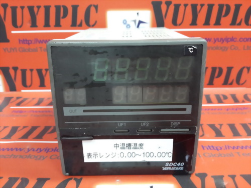 YAMATAKE SDC40 TEMPERATURE CONTROLLER POWER ON TESTED