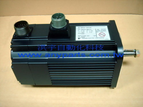 YASKAWA AC SERVO MOTOR USAFED-05FS1S 0.45kW 3.8A / ENCODER UTMAH-B15BSB