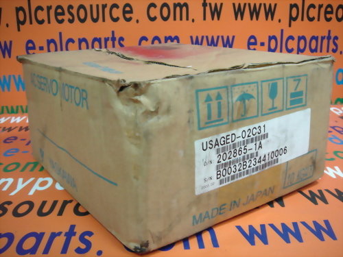YASKAWA AC SERVO MOTOR USAGED-02C31