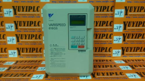 YASKAWA CIMR-G5A47P5 WITH JVOP-130 inverter