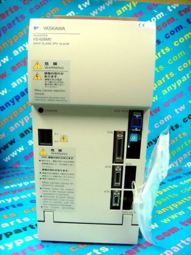 YASKAWA PLC VARISPEED INVERTER VS-626M5 CIMR-M5N2018 SPEC:20185E 200V CLASS 3PH 18.5kW