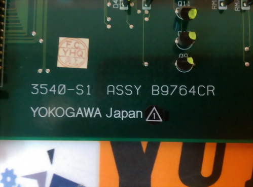 YOKOGAWA 3540-S1 ASSY B9764CR