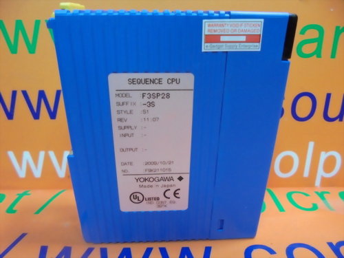 YOKOGAWA F3SP28 / F3SP28-3S SEQUUENCE CPU