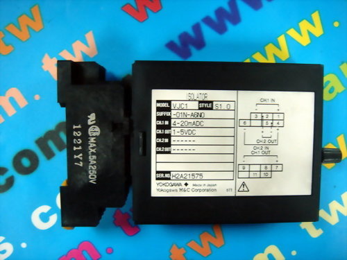 YOKOGAWA PLC VJC1-01N-A6N0 ISOLATOR