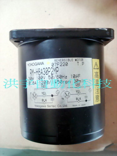 YOKOGAWA REVERSIBLE MOTOR RM-H8A30P2MP 30W 0.8A