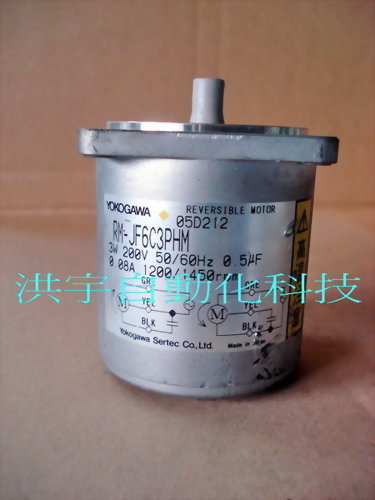 YOKOGAWA REVERSIBLE MOTOR RM-JF6C3PHM 3W 0.08A