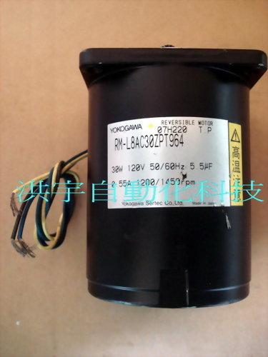 YOKOGAWA REVERSIBLE MOTOR RM-L8AC30ZPT964 30W 0.55A