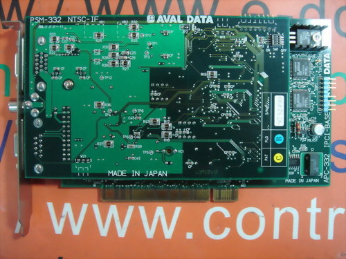 AVAL DATA APC-332 IPCI-BASE PSM-332 NTSC-IF