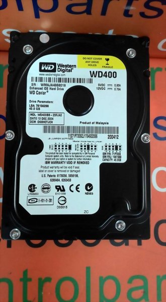 Disque Dur IDE Western Digital WD400BB – 40 Go – 3,5 Pouces – Testé