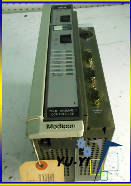 Details about   SCHNEIDER ELECTRIC MODICON 685E PC-E984-685 PCE984685 PROGRAMMABLE CONTROLLER 