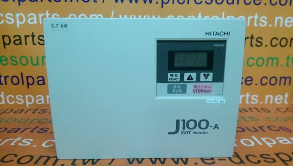3.7 Kw 400-460 V garantie Hitachi J100 IGBT Onduleur utilisé J100 037HFE 60 Hz 