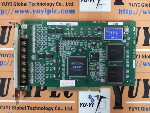 INTERFACE PCI-7212C DAQ DATA ACQUISITION CARD