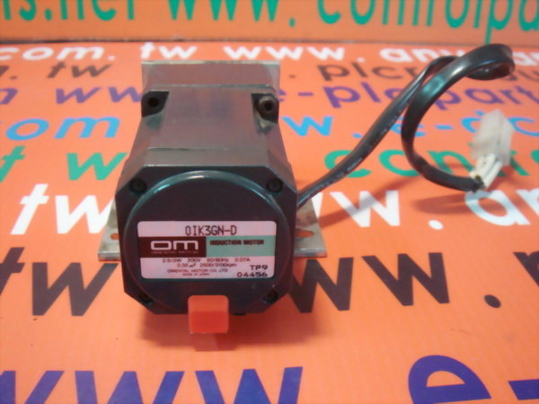 OM GEAR HEAD OGN36K WITH INDUCTION MOTOR OIK3GN-D