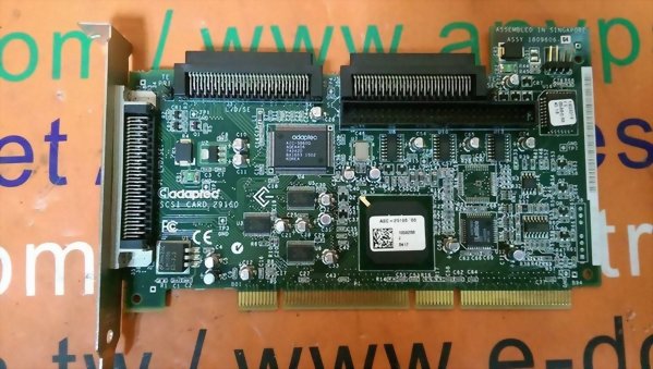 ADAPTEC 1809606-04 SCSI CONTROLLER CARD 29160 PCI