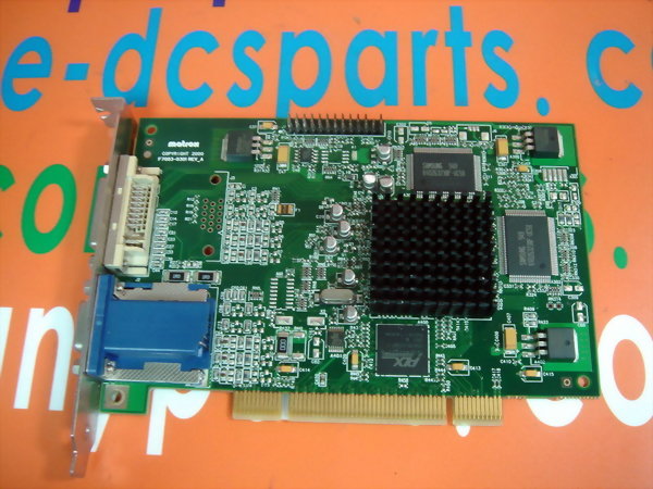 型號: MATROX F7003-0301 REV_A 32MB PCI VGA/DVI GRAPHICS