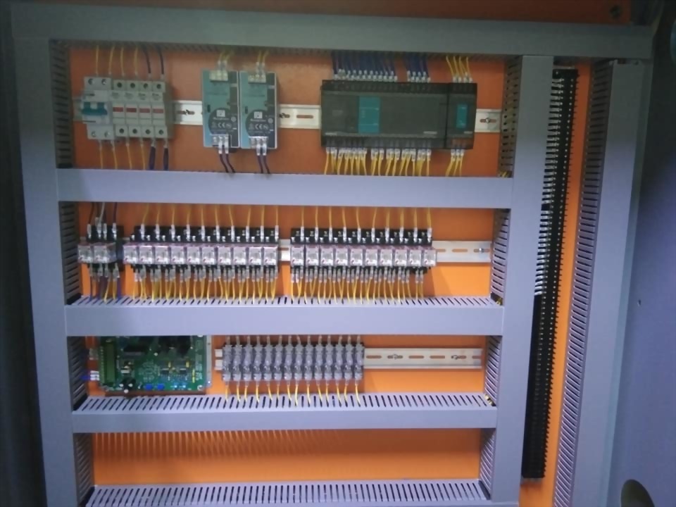 整廠控制箱線配置