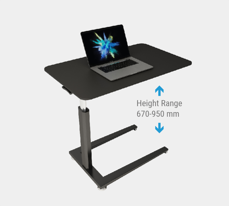 Pneumatic Height-Adjustable Table