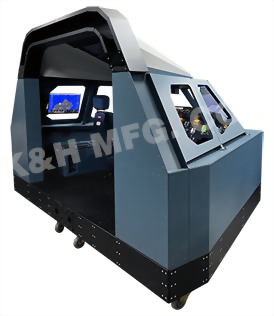 AT-F1004 Airbus 320 Flight Simulator with Full Cockpit