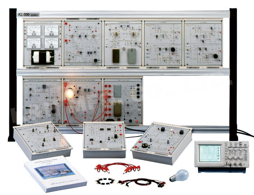 KL-500 Entrenador de Electrónica Industiral