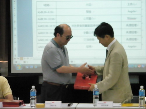 Visiting representative from Hunan Provincial Education Department Visiting representative from Hunan Provincial Education Department