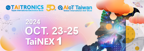 TAITRONICS - Exposición Internacional de Electrónica en Taipei - desde el día 23 hasta el 25 de octubre de 2024.