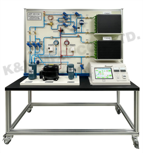 KR-115B Refrigeration Cycle and Heat Pump System with HMI