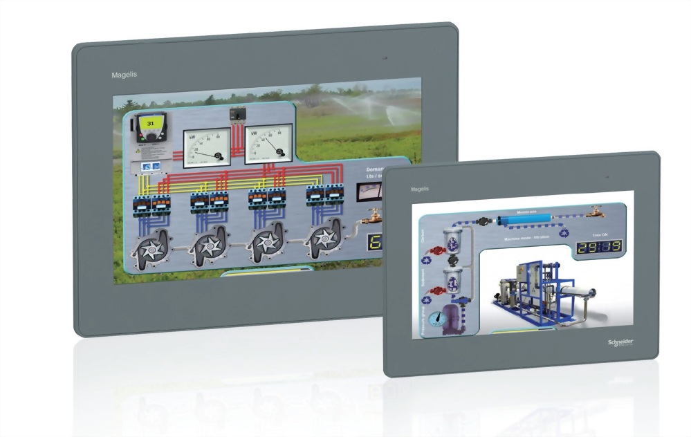 簡易型彩色 TFT LCD - Magelis GTO系列