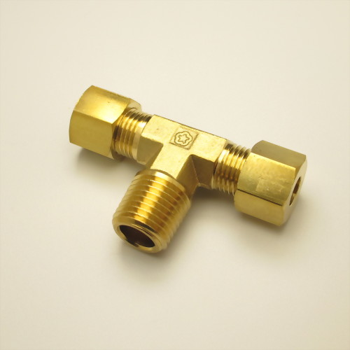 Compression MALE BRANCH TEE