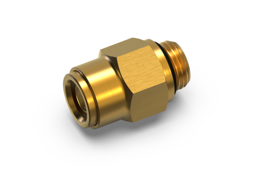 MALE CONNECTOR - Metric