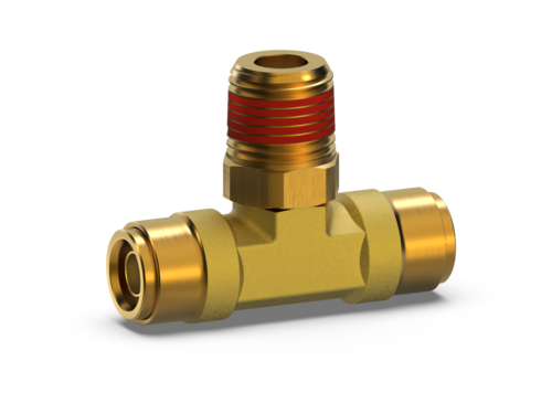 MALE BRANCH TEE - SWIVEL