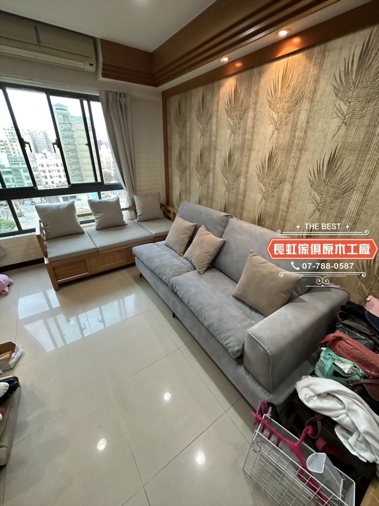 8881 L型乳膠沙發