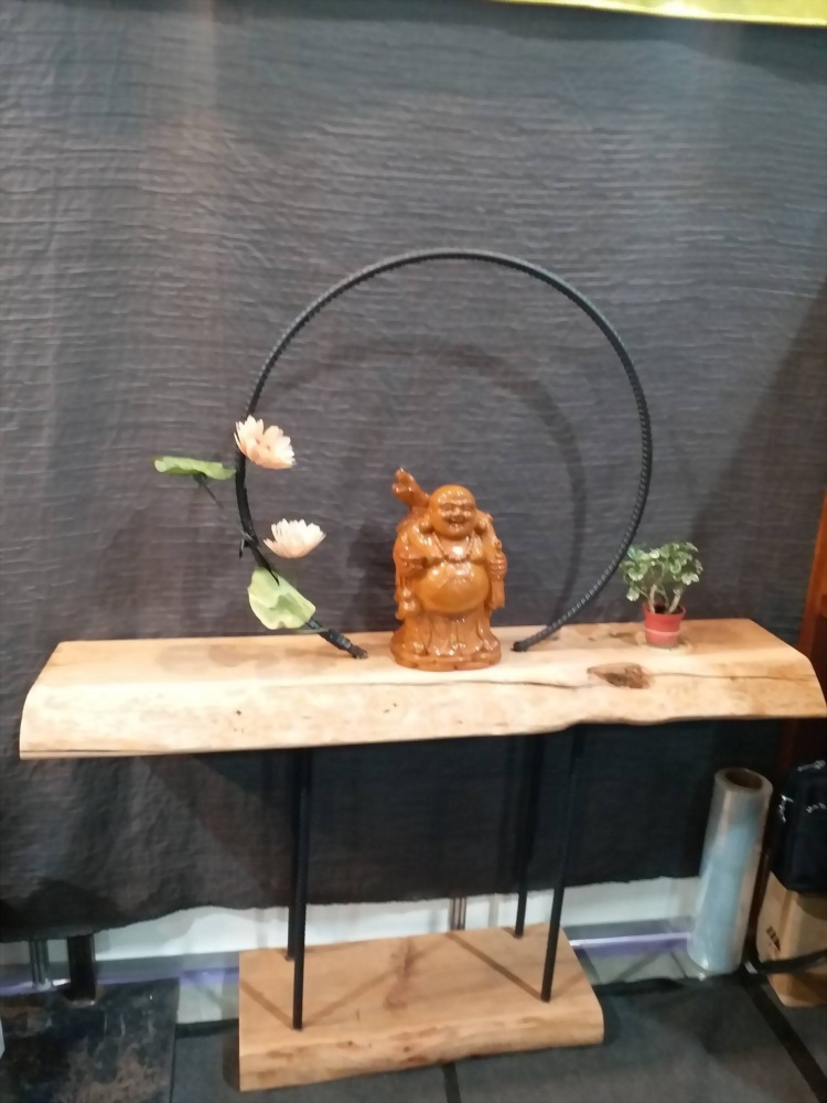 原木鐵件玄關