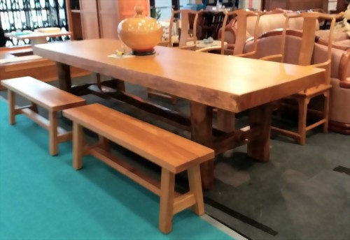 原木大桌(餐桌)
