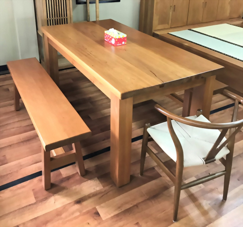 檜木制式化日式餐桌