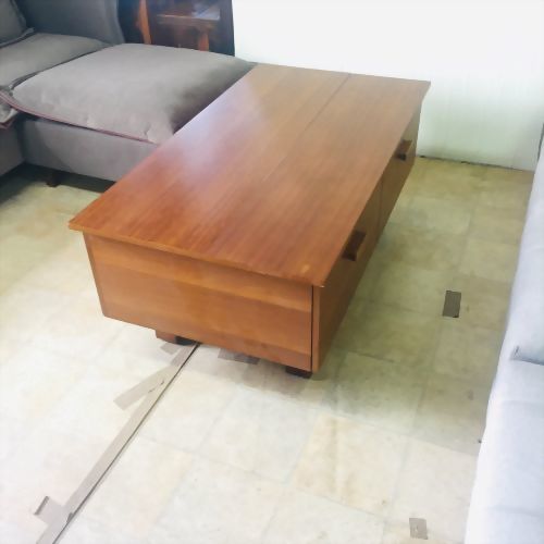 升降收納大茶几