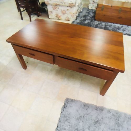 楠木大茶几 附二椅凳