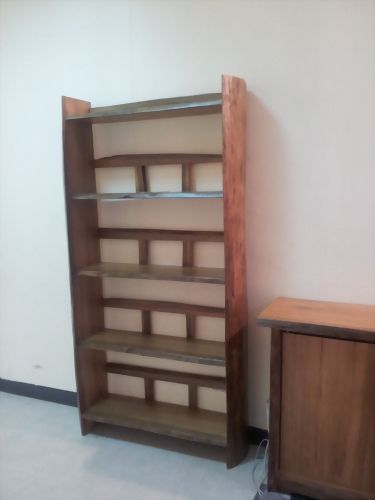 柚木四層置物櫃