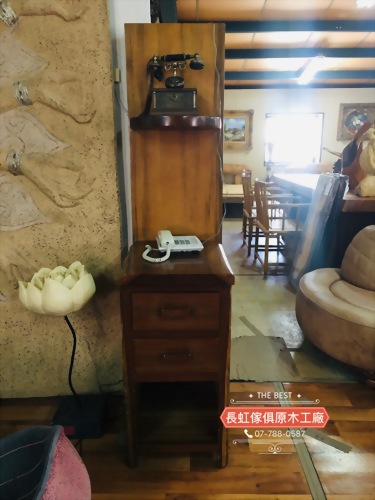 柚木玄關櫃&餐邊櫃(兩用)