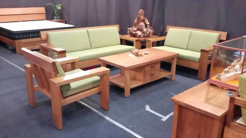 美檜 日式檜木沙發1+2+3