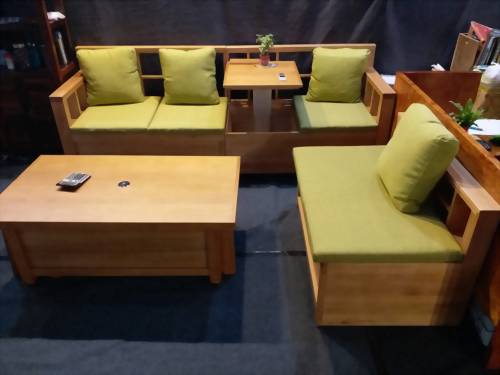 A32 美檜L型沙發