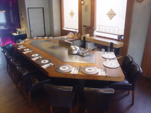 弓形鐵板燒台-No.1